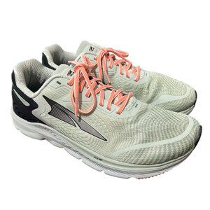 Altra Torin 5 Running Shoes Sneakers White Green Black Womens Size 9.5